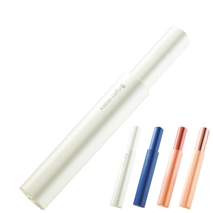 オーヴィックス Bright-Make 電動歯ブラシ 電池式 歯間ブラシ 日本製 ホワイト/ネイビー/オレンジ/ピンク画像