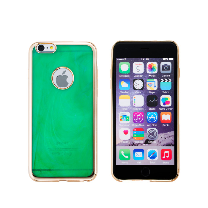 楽天市場 ゴールドフレーム 緑 大理石 グリーン Iphone6s Iphone6 Plus スマホケースのcinc Shop
