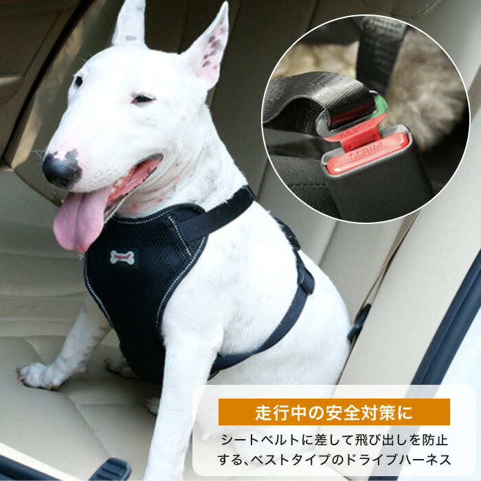 楽天市場 犬用 ペット用 犬用品 ペット用品 犬と車 安全グッズ 安全 ハーネス 犬ベルト 散歩 ペットグッズ 小型犬 中型犬 犬シートベルト お出かけ 犬トラベルグッズ 旅行 ドライブ ドライブハーネス マッサージ 凸凹 飛び出し防止 スマホケースのcinc Shop