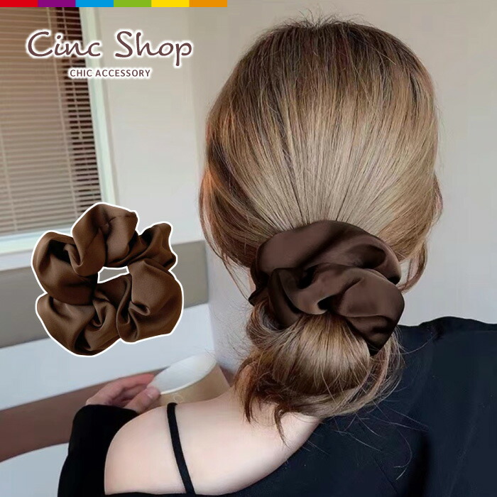 楽天市場】ヘアアクセサリー シュシュ レザー ボリューム 大ぶり 楽天市場】ヘアアクセサリー シュシュ レザー ボリューム 大ぶり