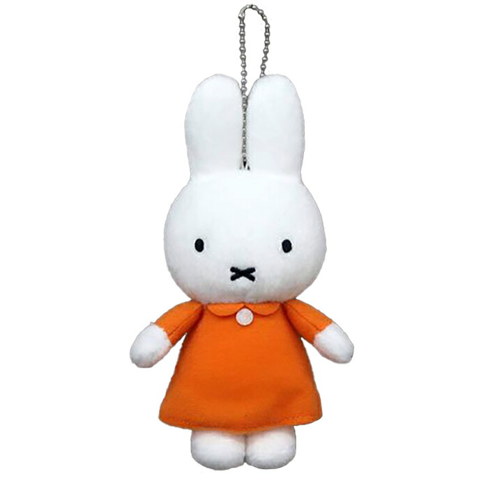 ミッフィー ストロベリー マスコットキーチェーン ぬいぐるみ いちご miffy - ミッフィー ストロベリー マスコットキーチェーン