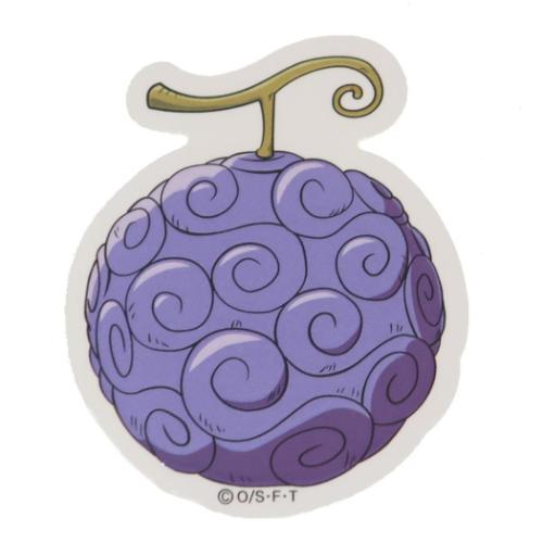 楽天市場】ワンピース 悪魔の実ステッカー ゴムゴムの実 585662