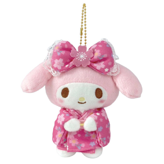 ハローキティ　マスコット　2016 桜　猫　着ぐるみ　マント　猫耳　ポンチョ　鈴 ハローキティ マスコット 2016 桜 猫 着ぐるみ マント 猫耳