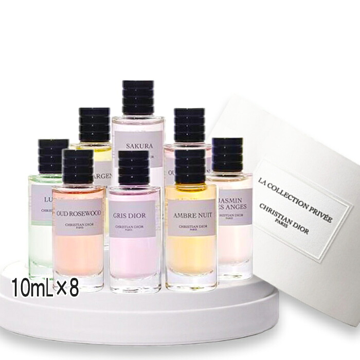 Dior(クリスチャンディオール) 【物量制限事項】ラ コレクシオン プリヴェ パフューマーズ 書き割り (オードゥ 茶飲み友だち愛読者10mLx8)