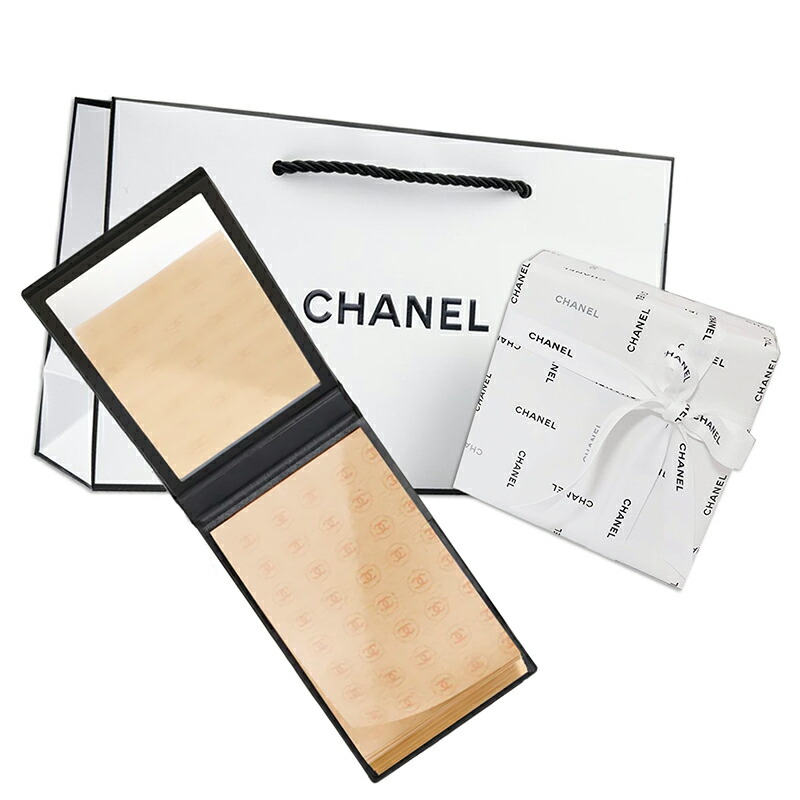 CHANEL(シャネル) PAPIER MATIFIANT DE CHANEL オイルコントロールティッシュ （ミラー付あぶらとり紙）