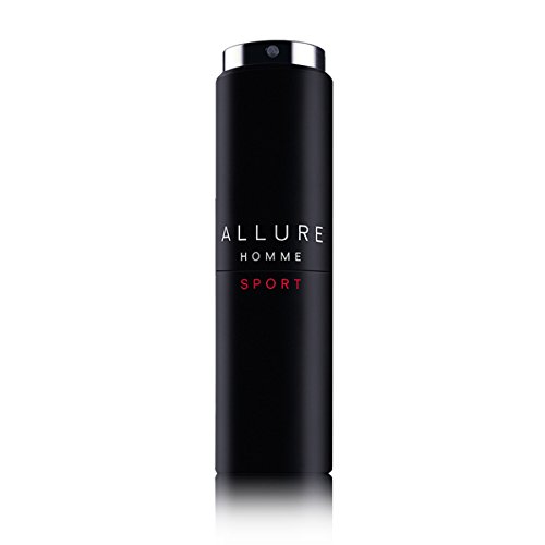 CHANEL (シャネル) ALLURE HOMME SPORT Eau de Toilette Twist and Spray 3x0.7 FL. OZ. アリュール オム スポーツ スポーツスプレイ 20mL＋リフィル 20mL×2