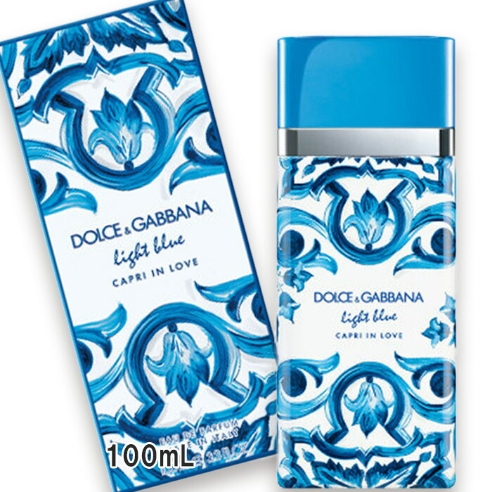 DOLCE＆GABBANA BEAUTY(ドルチェ＆ガッバーナ もの言う花) ドルチェ＆ガッバーナ ともし火青み カプリインラブ オードパルファム 100mL