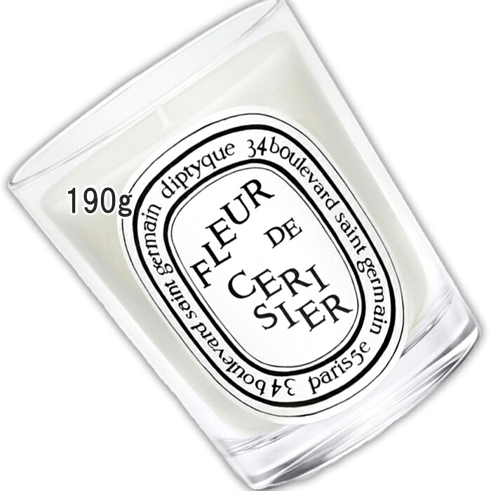 diptyque(ディプティック) 【数量限定】限定版 クラシック キャンドル フルール ド スリジエ 190g