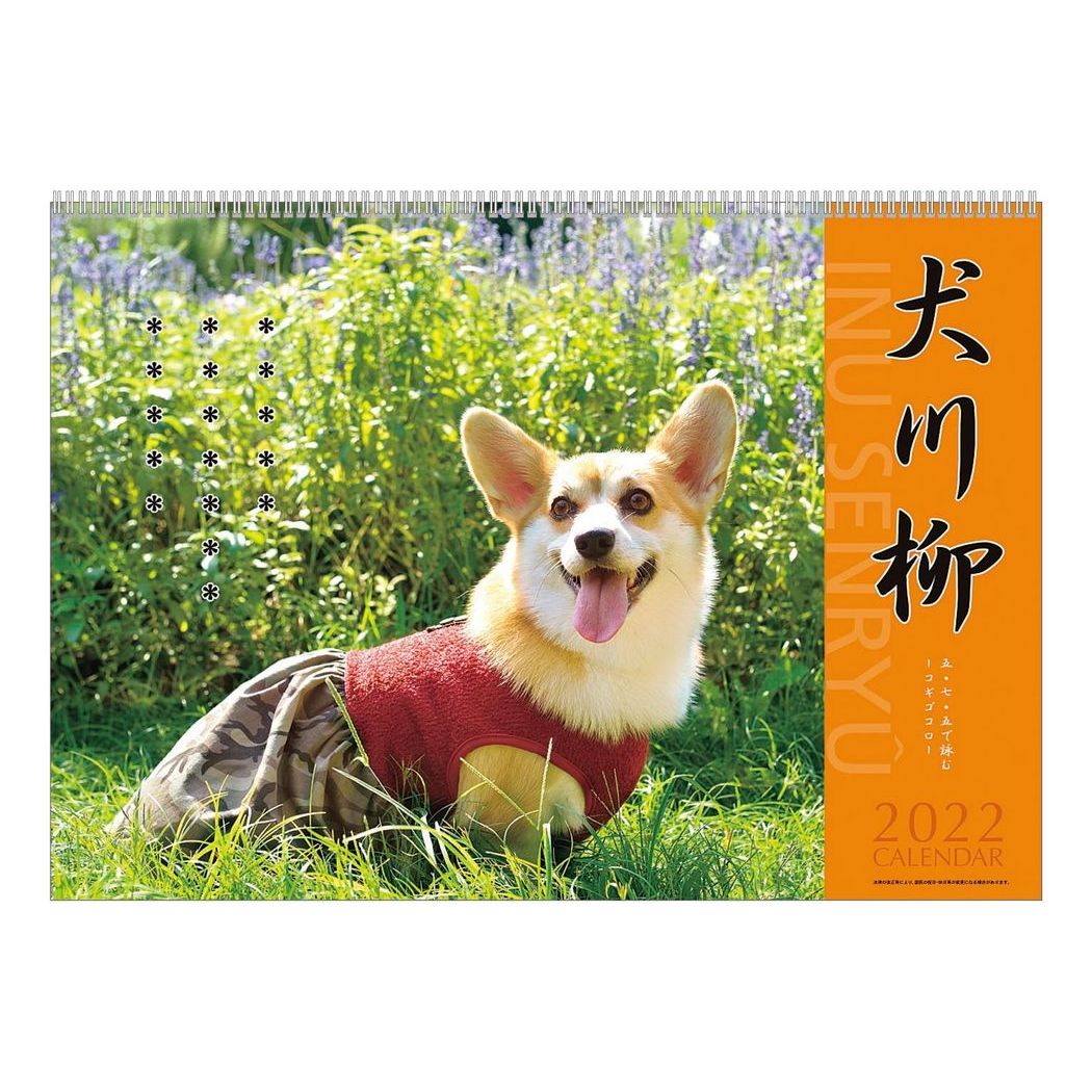 楽天市場 コーギー犬川柳 22年 カレンダー 壁掛け スケジュール いぬ ドッグ Apj かわいい 動物 写真 書き込み 令和4年 暦 シネマコレクション キャラクターのシネマコレクション