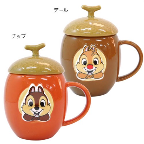 楽天市場 チップ デール どんぐりマグカップ 陶器製 キャラクター グッズ 通販 シネマコレクション キャラクターのシネマコレクション