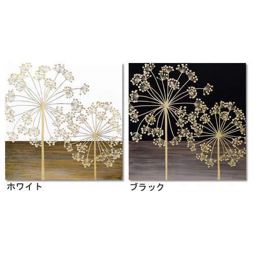【ポイント10倍 & クーポン！】インテリア パネル ファイヤーフラワー ウッドスカルプチャー アート ホワイト ブラック お洒落 ナチュラル 木製 インテリア グッズ 通販 取寄品 シネマコレクション 11,340円