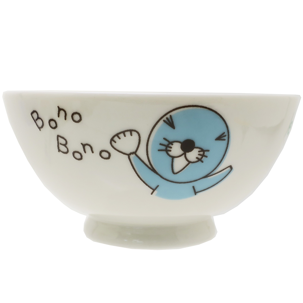 ぼのぼの ライスボウル お茶碗 シンプル 金正陶器 かわいい 日本製 アニメキャラクター グッズ 通販 シネマコレクション プレゼント 男の子 女の子 ギフト画像