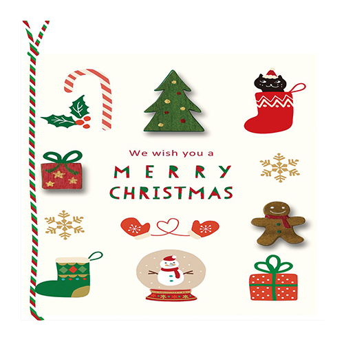 楽天市場 Simple Card Series クリスマス カード ウッドパーツ カード クリスマスギフト Apj 封筒付き グリーティングカード Xmas 雑貨 グッズ 通販 メール便可 シネマコレクション キャラクターのシネマコレクション