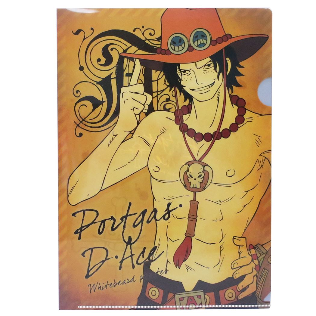 楽天市場 ワンピース ファイル シングルクリアファイル エース One Piece ジェイエム 事務用品 文具 アニメキャラクター グッズ 通販 メール便可 シネマコレクション キャラクターのシネマコレクション