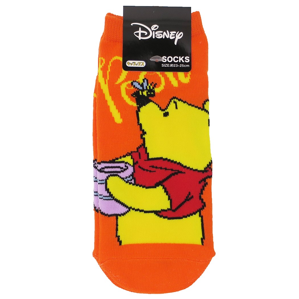 くまのプーさん 女性用靴下 レディースソックス ハニー ディズニー スモールプラネット かわいい 大人向け キャラクター グッズ メール便可 21新入荷