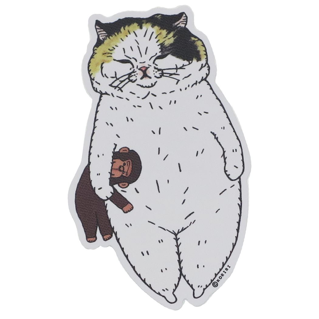 楽天市場 世にも不思議な猫世界 ステッカー クロス素材ステッカー うららたん Koriri ゼネラルステッカー Decoシール かわいい キャラクター グッズ 通販 メール便可 シネマコレクション キャラクターのシネマコレクション