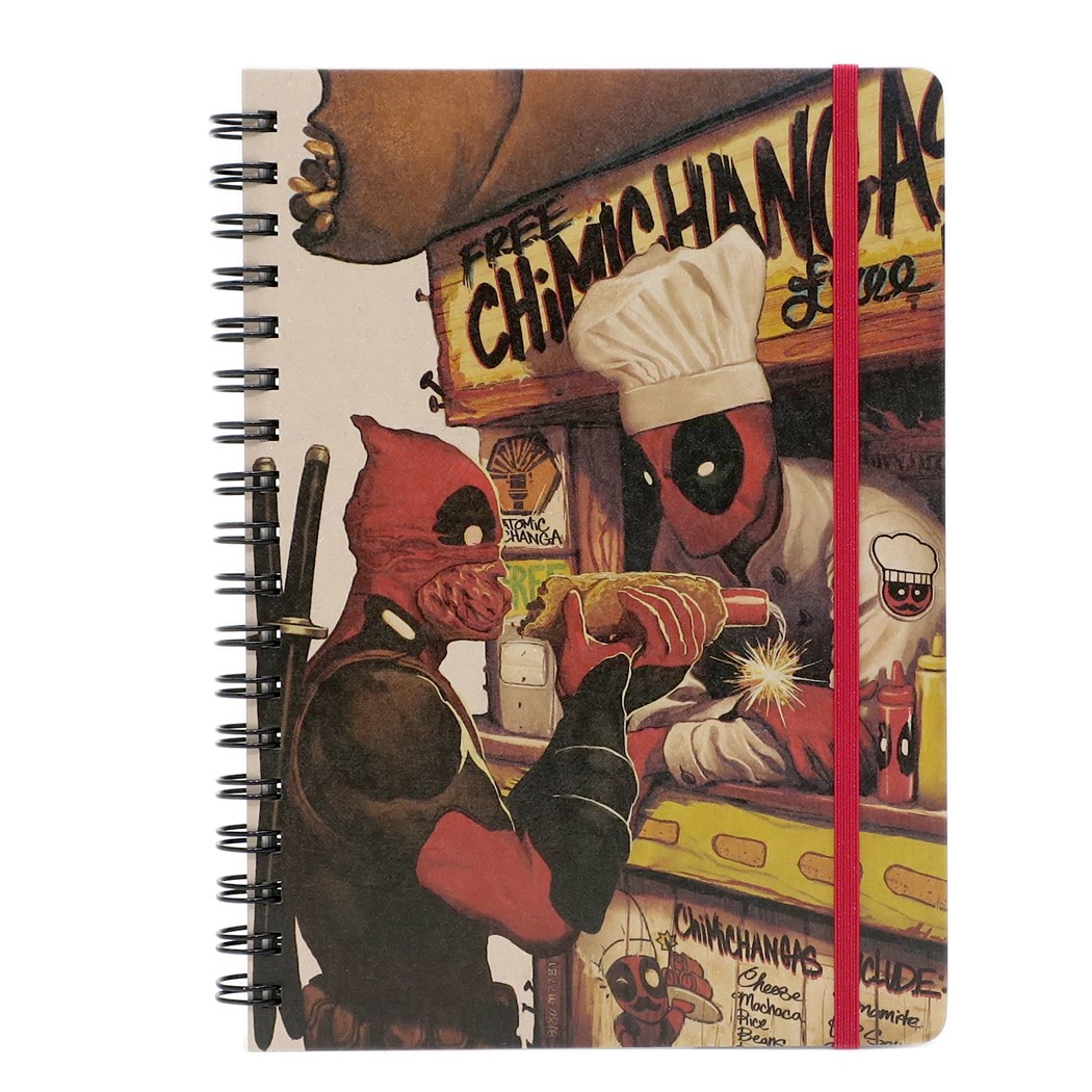 楽天市場 デッドプール リングノート ゴムバンド付きb6リングノート マーベル インロック 文具 アメコミ映画 キャラクター グッズ メール便可 シネマコレクション Ntcp キャラクターのシネマコレクション