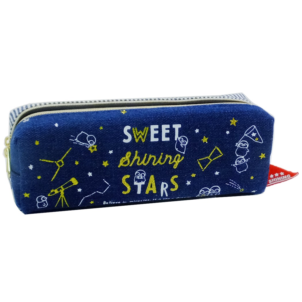 楽天市場 ペンケース Sweet Shining Star ペンポーチ ツインファスナー 新学期 準備 雑貨 筆箱 かわいいグッズシネマコレクション キャラクターのシネマコレクション