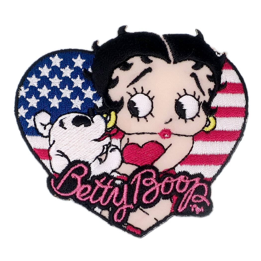 楽天市場 ベティブープ ワッペン アイロンワッペン アメリカン ベティちゃん スモールプラネット 手芸用品 刺繍 キャラクター グッズ 通販 メール便可 シネマコレクション キャラクターのシネマコレクション