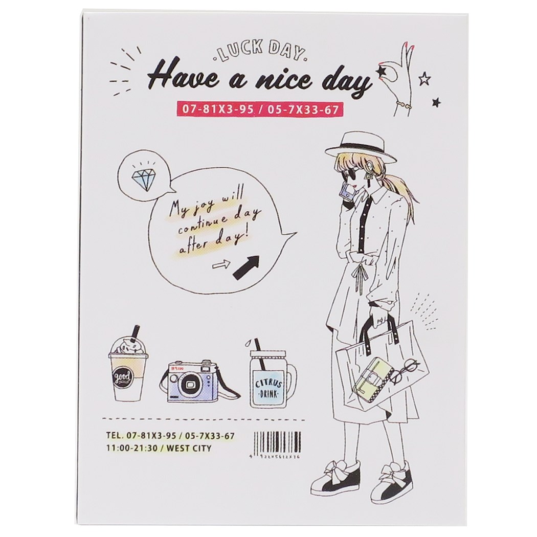 楽天市場 よい1日を メモパッド ミニミニ メモ Call カミオジャパン 新入学 新学期 おしゃれ 文房具 ステーショナリー グッズ 通販 シネマコレクション キャラクターのシネマコレクション