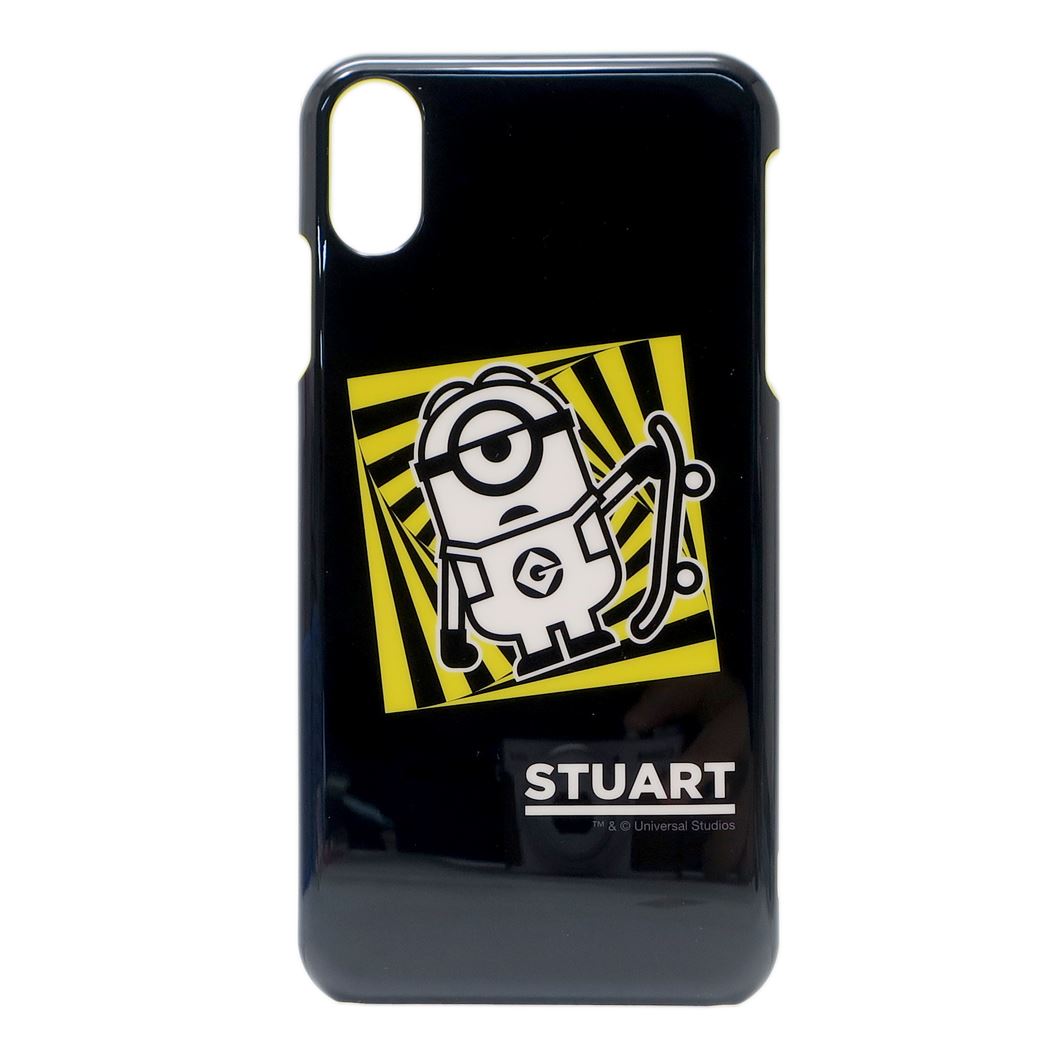 楽天市場 ミニオンズ Iphone Xsax ケース アイフォン Xsax ソフトカバー ブラック ユニバーサル映画 グルマンディーズ 6 5インチモデル アイフォーンテンエスマックスジャケット キャラクター メール便可 キャラクターのシネマコレクション