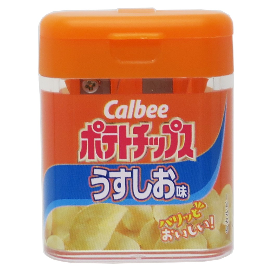 楽天市場 ポテトチップス 鉛筆削り ダブルえんぴつけずり器 カルビー おやつマーケット サカモト 新学期 雑貨 おもしろ文具 キャラクターグッズ メール便可 シネマコレクション キャラクターのシネマコレクション