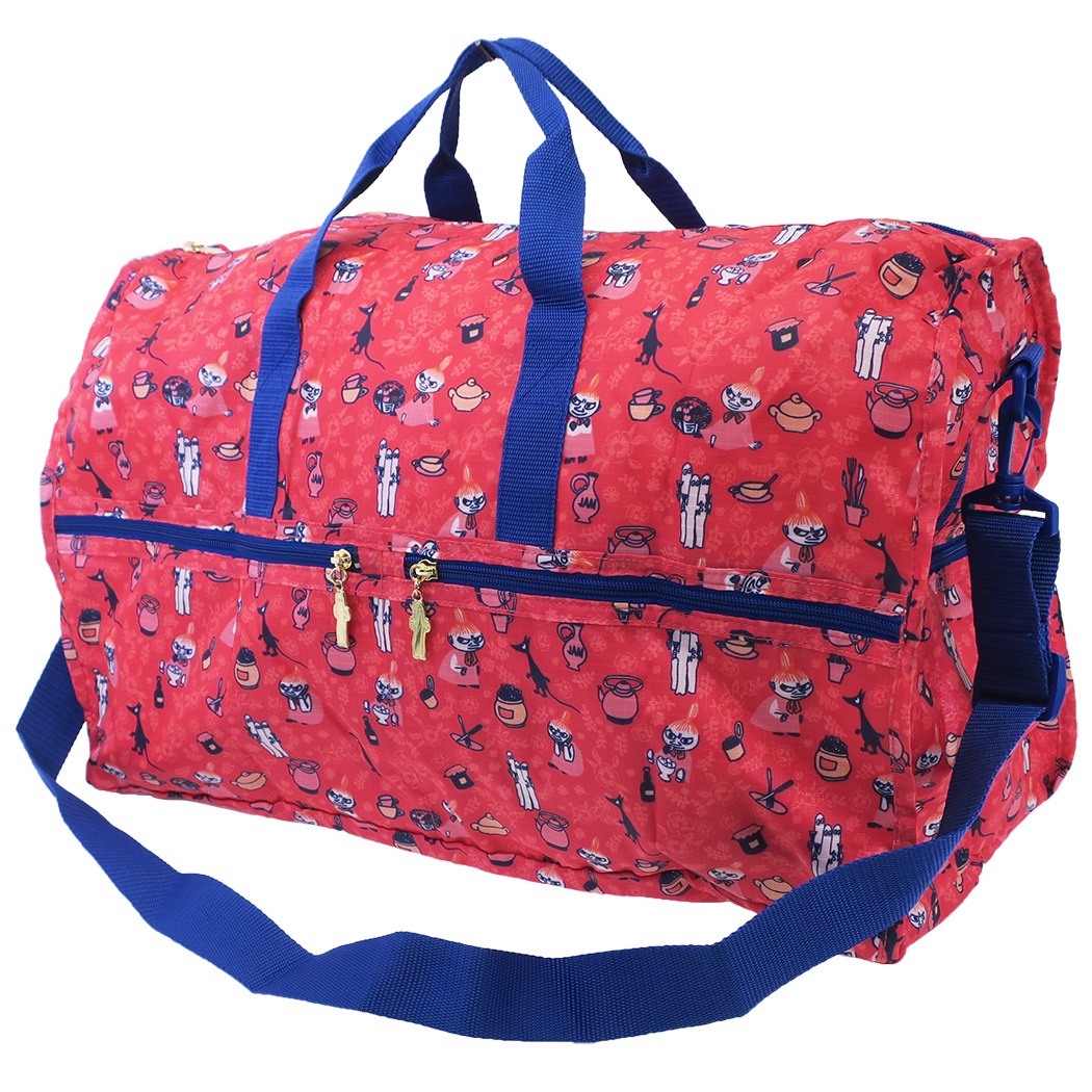 楽天市場 ムーミン ボストンバッグ おりたたみ トラベル ボストン リトルミイとソフス 北欧 スモールプラネット 旅行かばん キャラクター グッズ 通販 シネマコレクション キャラクターのシネマコレクション