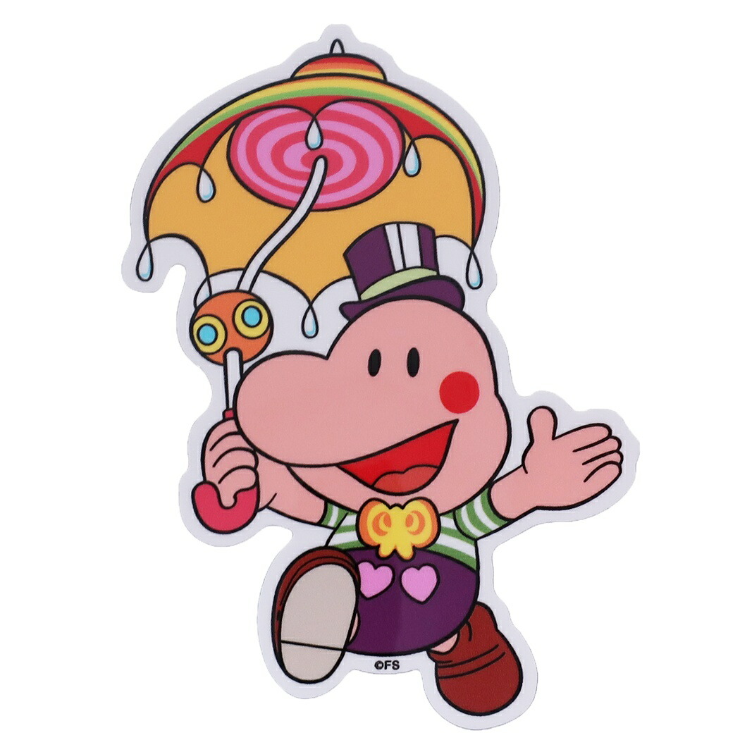楽天市場 ダイカット ステッカー パラソルへんべえ 防水 ステッカー 藤子不二雄 ゼネラルステッカー Decoシール 耐光 耐水 アニメキャラクターグッズ メール便可 シネマコレクション キャラクターのシネマコレクション