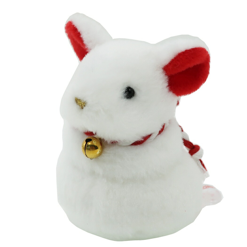 楽天市場 ねずみ ちゅうもっち マスコット 年干支 三英貿易 年賀置物 かわいい ギフト 雑貨 グッズ シネマコレクション キャラクター のシネマコレクション