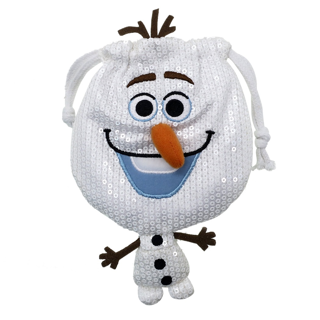 楽天市場 アナと雪の女王2 巾着袋 ぬいぐるみ きんちゃく オラフ ディズニー タカラトミーアーツ 小物入れ プレゼント キャラクターグッズ メール便可 シネマコレクション Cpdp 2103 キャラクターのシネマコレクション