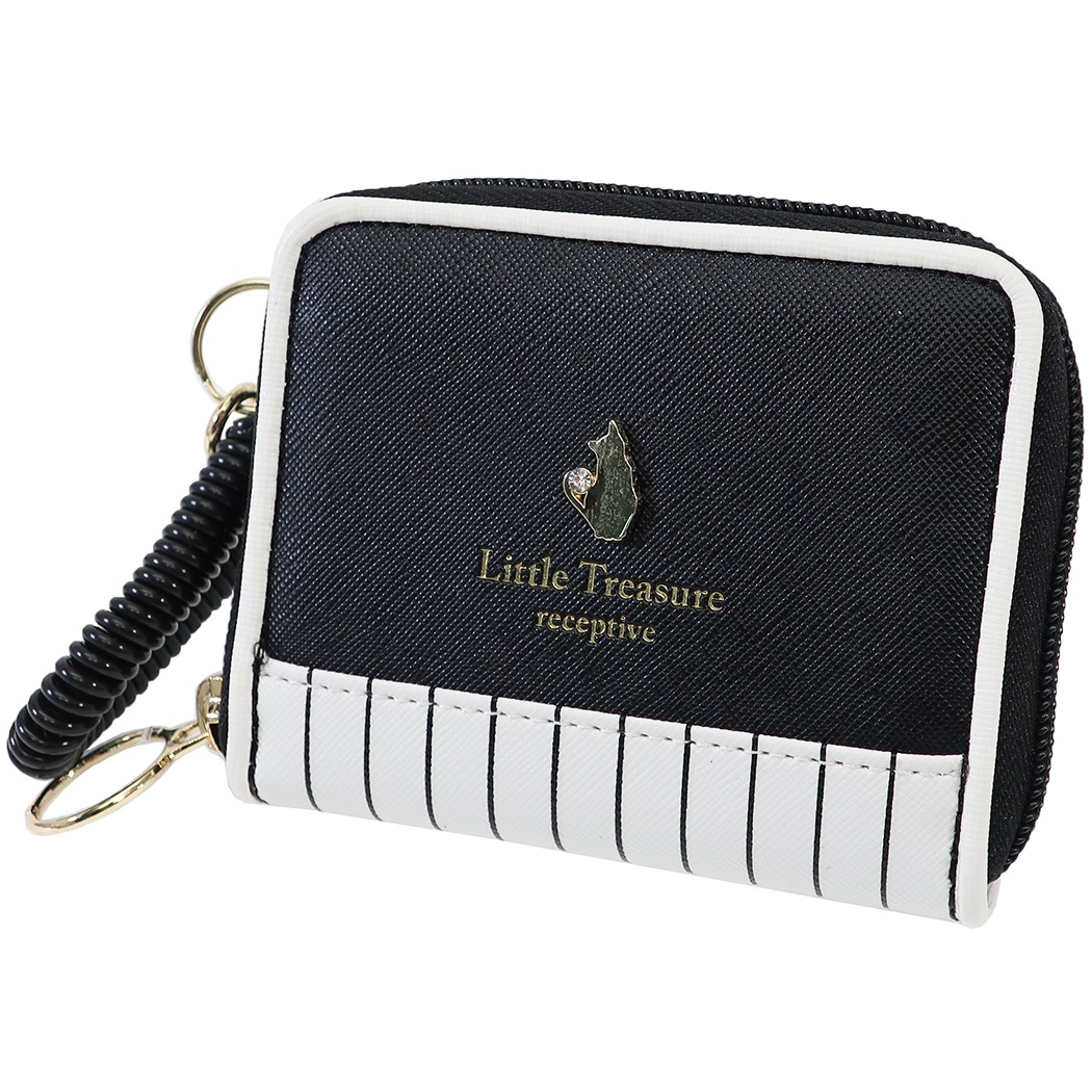 楽天市場 定期入れ 小銭入れ Little Treasure コイル付き コイン パスケース 恐竜 クラックス Icカードケース プレゼント 女子向けグッズ シネマコレクション キャラクターのシネマコレクション