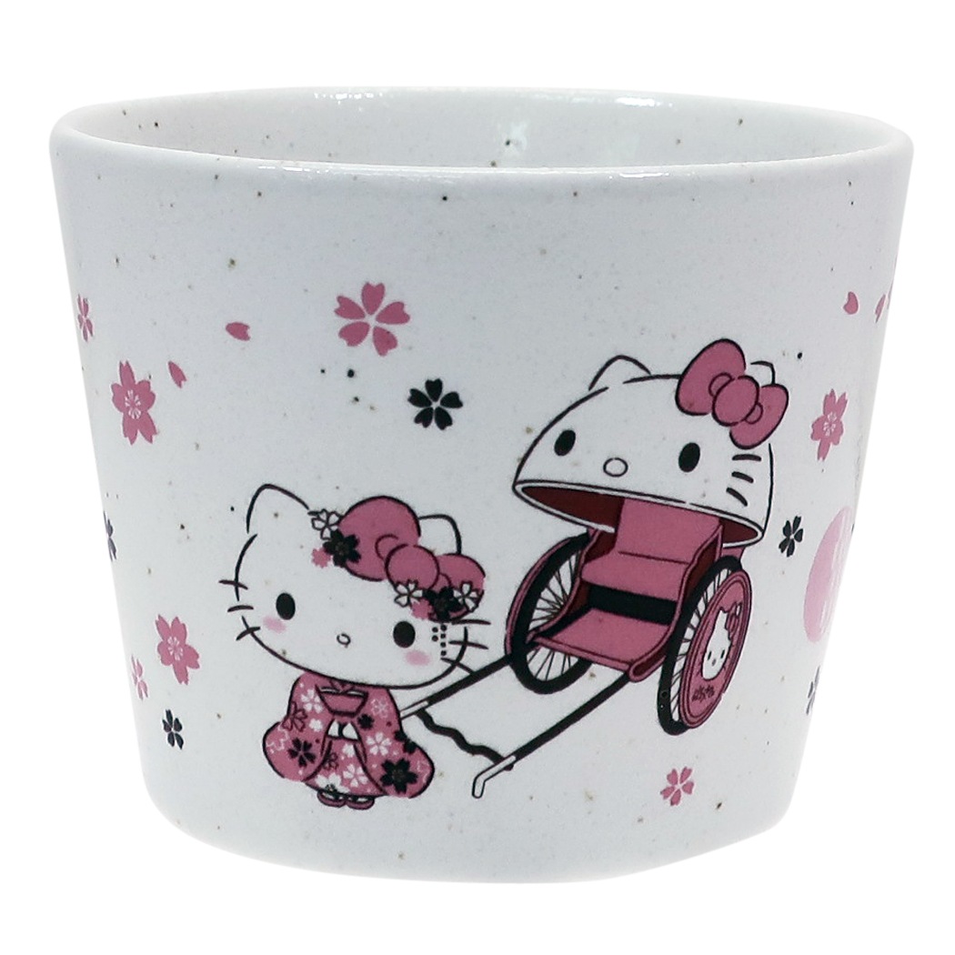 ハローキティ 和食器 磁器製 そば猪口 はろうきてぃ さくらシリーズ サンリオ 金正陶器 新生活準備 雑貨 プレゼント キャラクターグッズ シネマコレクション