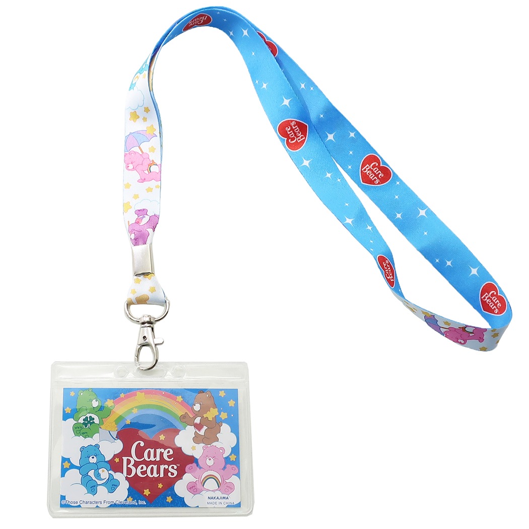 楽天市場 ケアベア カードホルダー ネックストラップ付き 身分証ケース 空 ｃａｒｅ Bears ナカジマコーポレーション 社員証ケース プレゼント キャラクターグッズ シネマコレクション キャラクターのシネマコレクション