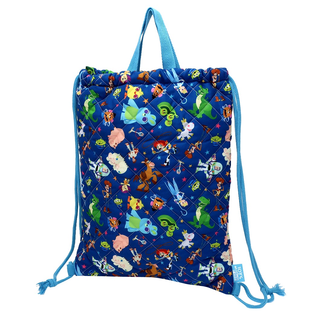 楽天市場 トイストーリー4 キルト ナップサック 体操服かばん 新入学 ディズニー アートウエルド 新学期 雑貨 キャラクターグッズ シネマコレクション キャラクターのシネマコレクション