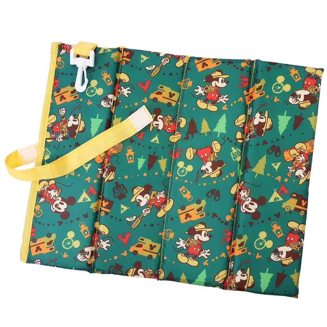 楽天市場 ミッキーマウス 座布団 おでかけ シート クッション アウトドアミッキー ディズニー 丸眞 アウトドア 雑貨 キャラクターグッズ シネマコレクション キャラクターのシネマコレクション