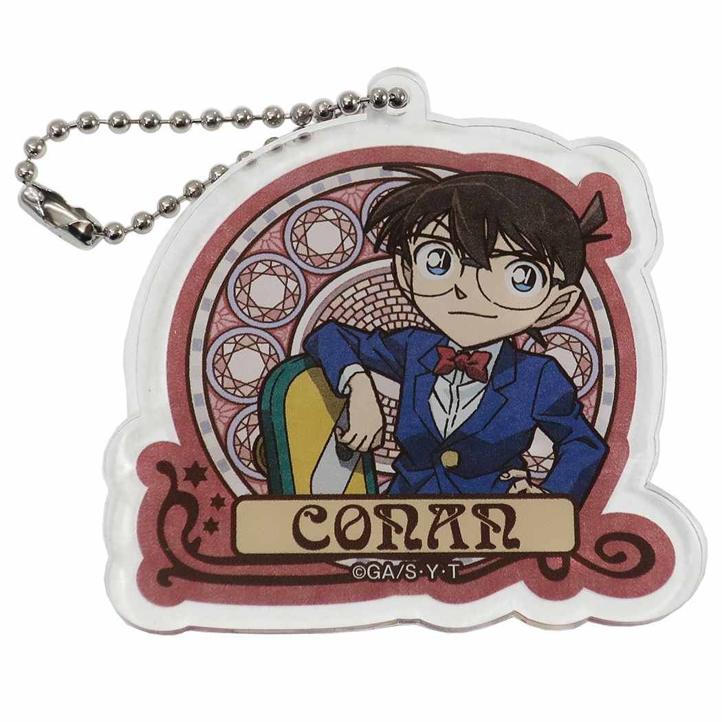 楽天市場 名探偵コナン アクリルキーホルダー コナン キーリング デルフィーノ アールヌーボーシリーズ アニメキャラクター グッズ メール便可 シネマコレクション キャラクターのシネマコレクション
