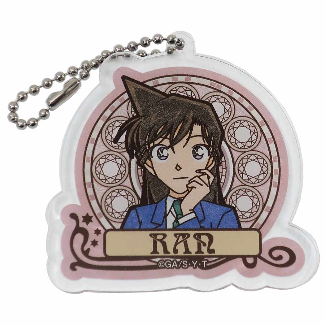 楽天市場 名探偵コナン アクリルキーホルダー 毛利蘭 キーリング デルフィーノ アールヌーボーシリーズ アニメキャラクター グッズ メール便可 シネマコレクション キャラクターのシネマコレクション