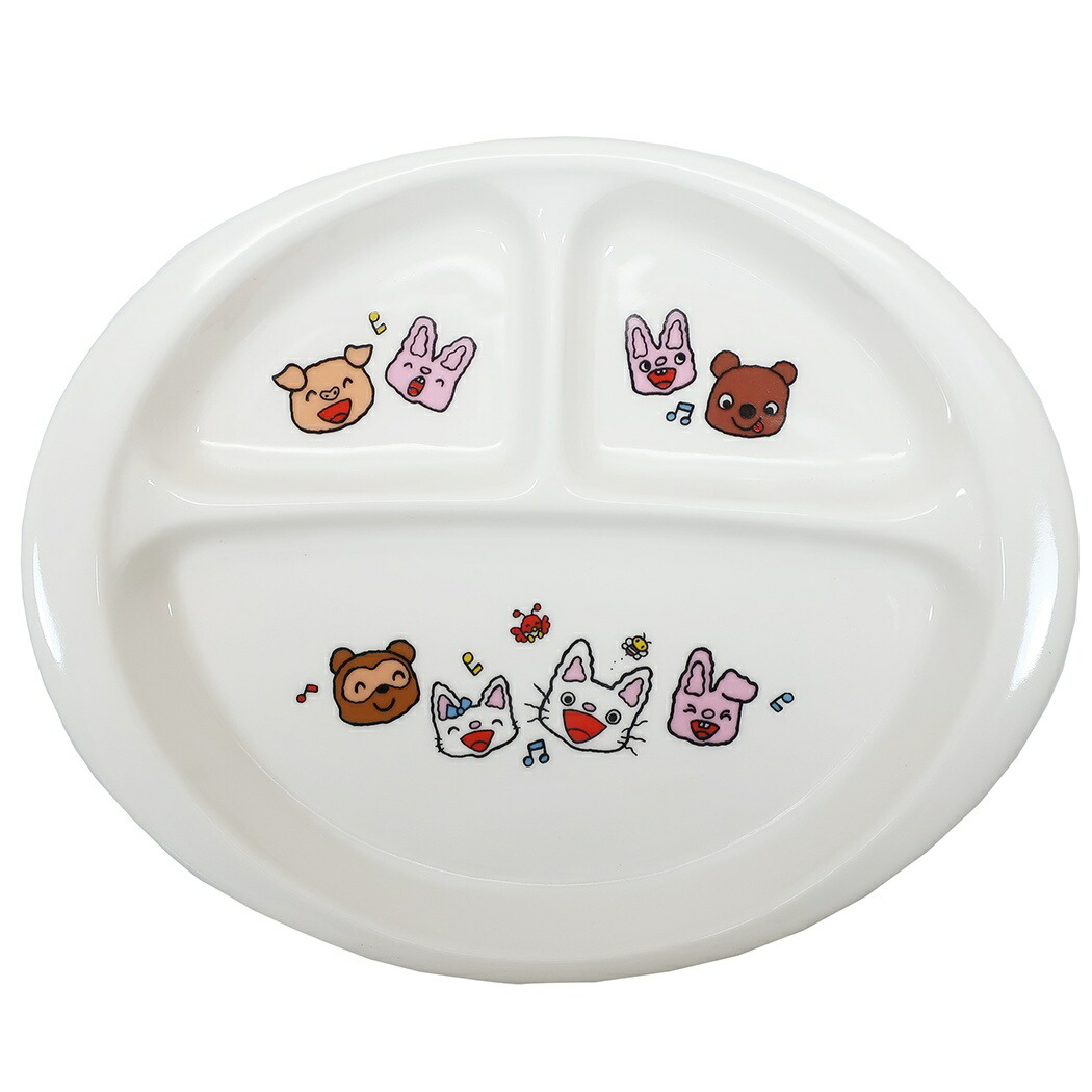 楽天市場】ノンタン 子ども食器 ランチ皿 ノンタン 食器 子ども用