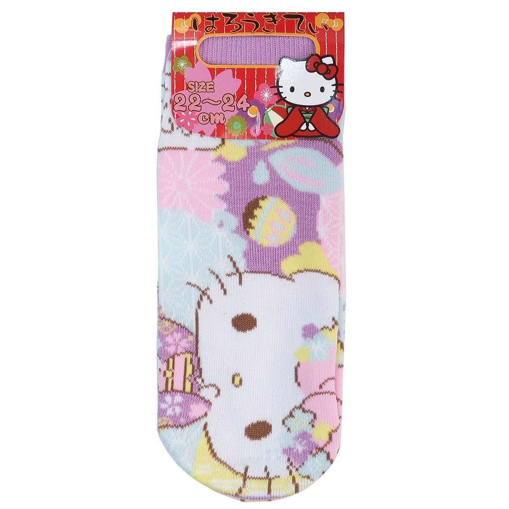 楽天市場 ハローキティ 女性用 靴下 レディース 和柄 ソックス 蝶 サンリオ ジェイズプランニング プレゼント 大人向け キャラクター グッズ メール便可 キャラクターのシネマコレクション