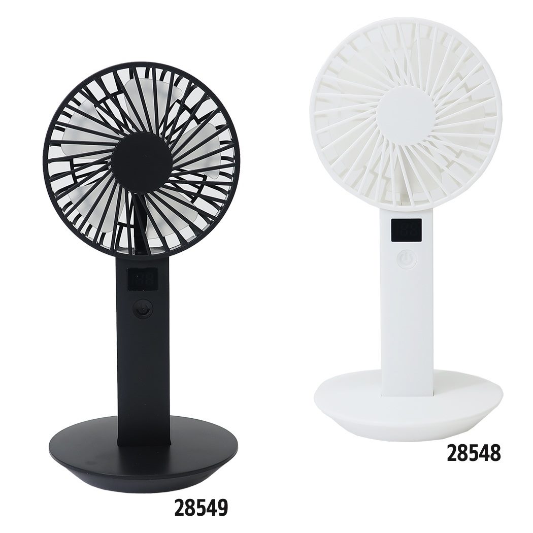 楽天市場 携帯用扇風機 スタンド付き ハンディファン デジタル カミオジャパン 熱中症対策 涼しい グッズ シネマコレクション キャラクターのシネマコレクション