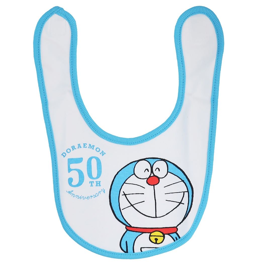 楽天市場 ドラえもん キャラスタイ ミニベビービブ 50周年記念 スマイル スモールプラネット よだれかけ アニメキャラクター グッズ メール便可 シネマコレクション キャラクターのシネマコレクション