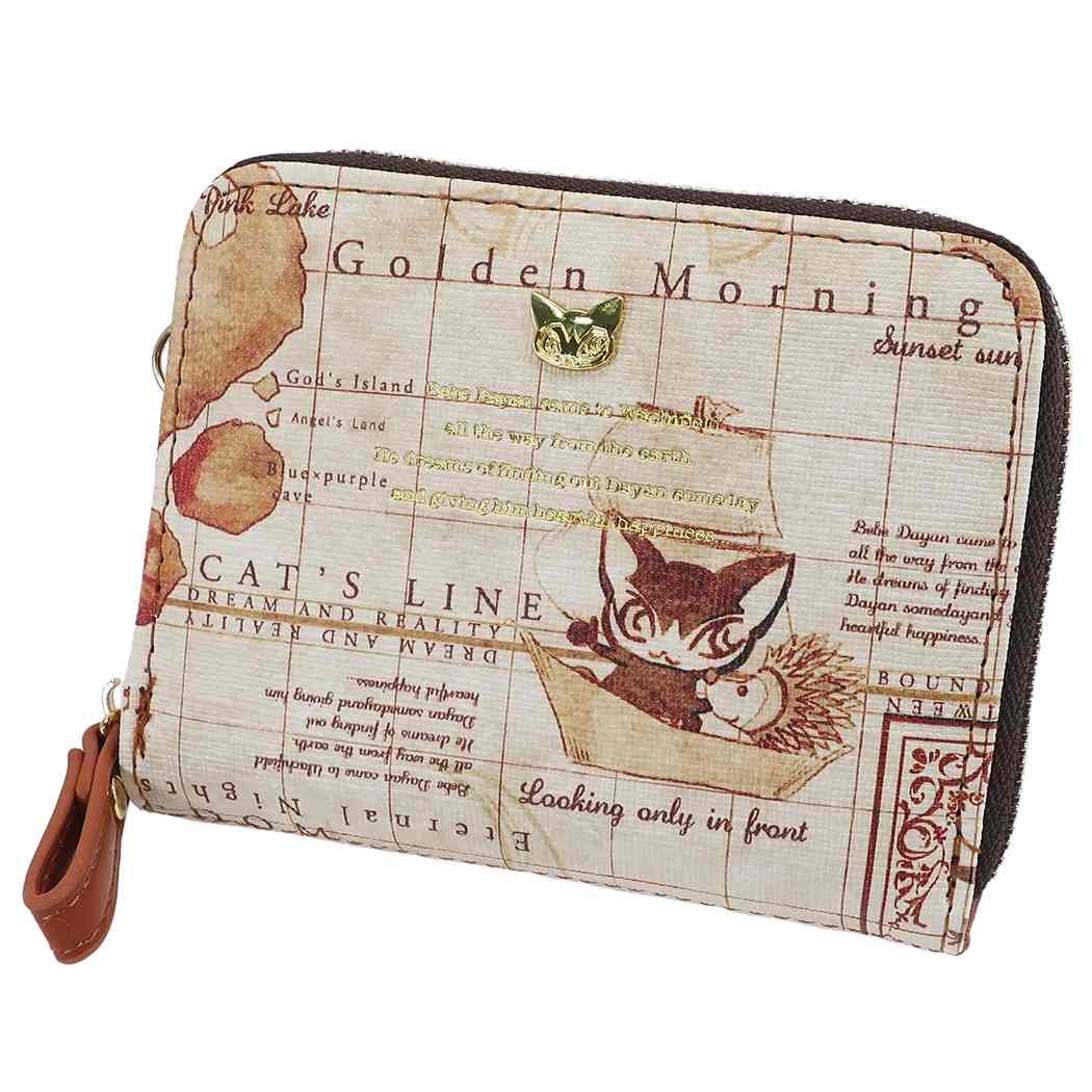 楽天市場 べべダヤン 小銭入れ カード コインケース 海図シリーズ ねこ 森本本店 プレゼント キャラクター グッズ シネマコレクション キャラクターのシネマコレクション