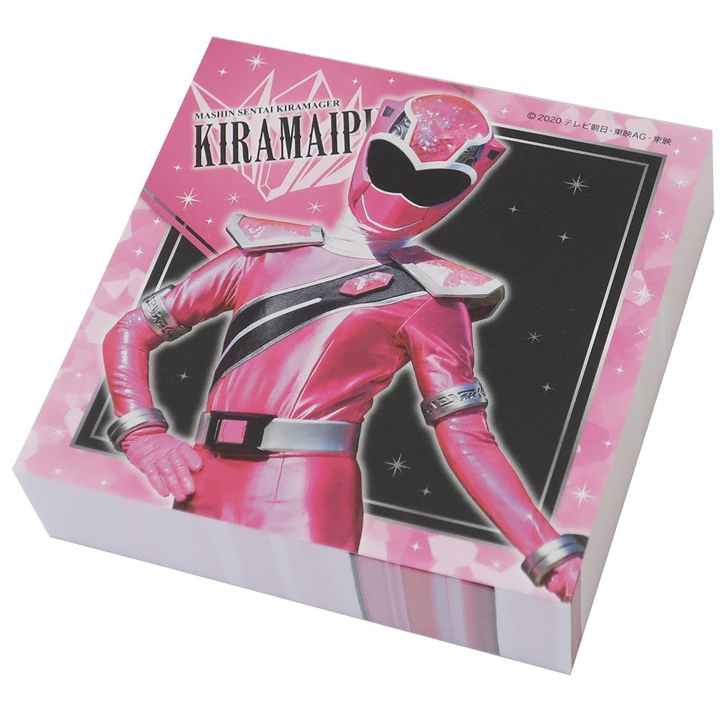 楽天市場 魔進戦隊キラメイジャー メモ帳 ブロックメモ キラメイピンク 特撮ヒーロー ジェイエム 300枚綴り キャラクター グッズ シネマコレクション キャラクターのシネマコレクション