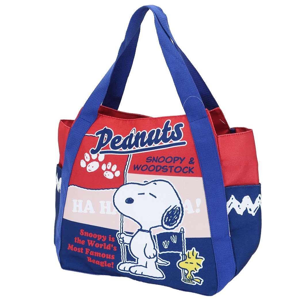 スヌーピー トートバッグ バルーンバッグ