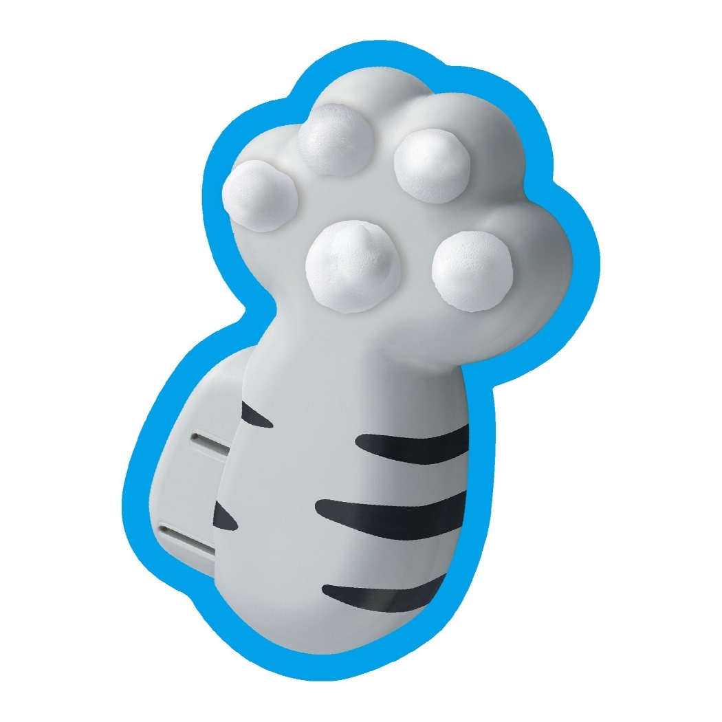 楽天市場 泡にゃん 携帯用 泡ハンドソープ ディスペンサー 衛生用品 アメショ ねこ シャイン プレゼント 手洗い グッズ シネマコレクション キャラクターのシネマコレクション