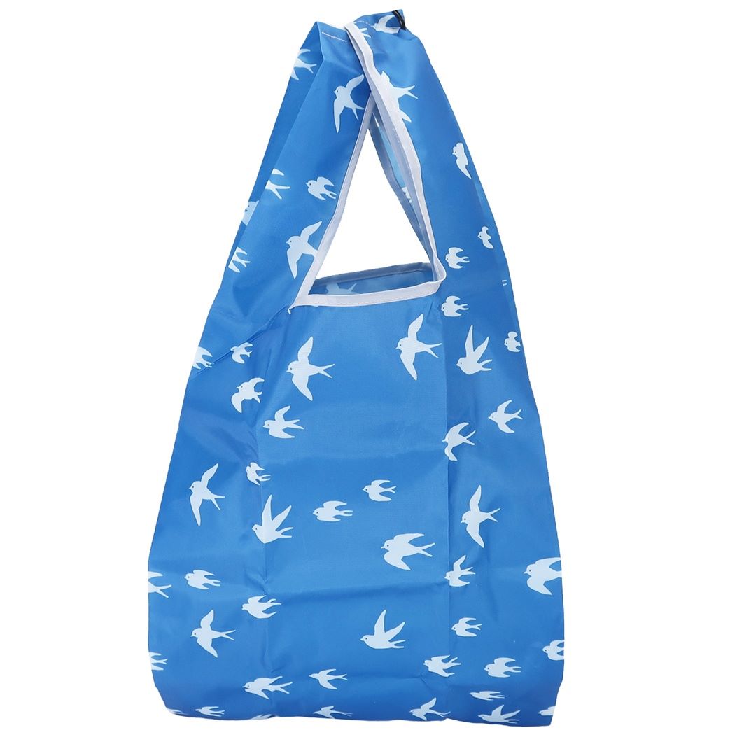 楽天市場 エコバッグ 折りたたみ ショッピングバッグ Pocket Storage Eco Bag ツバメ サンタン お買い物かばん かわいい グッズ メール便可 シネマコレクション キャラクターのシネマコレクション