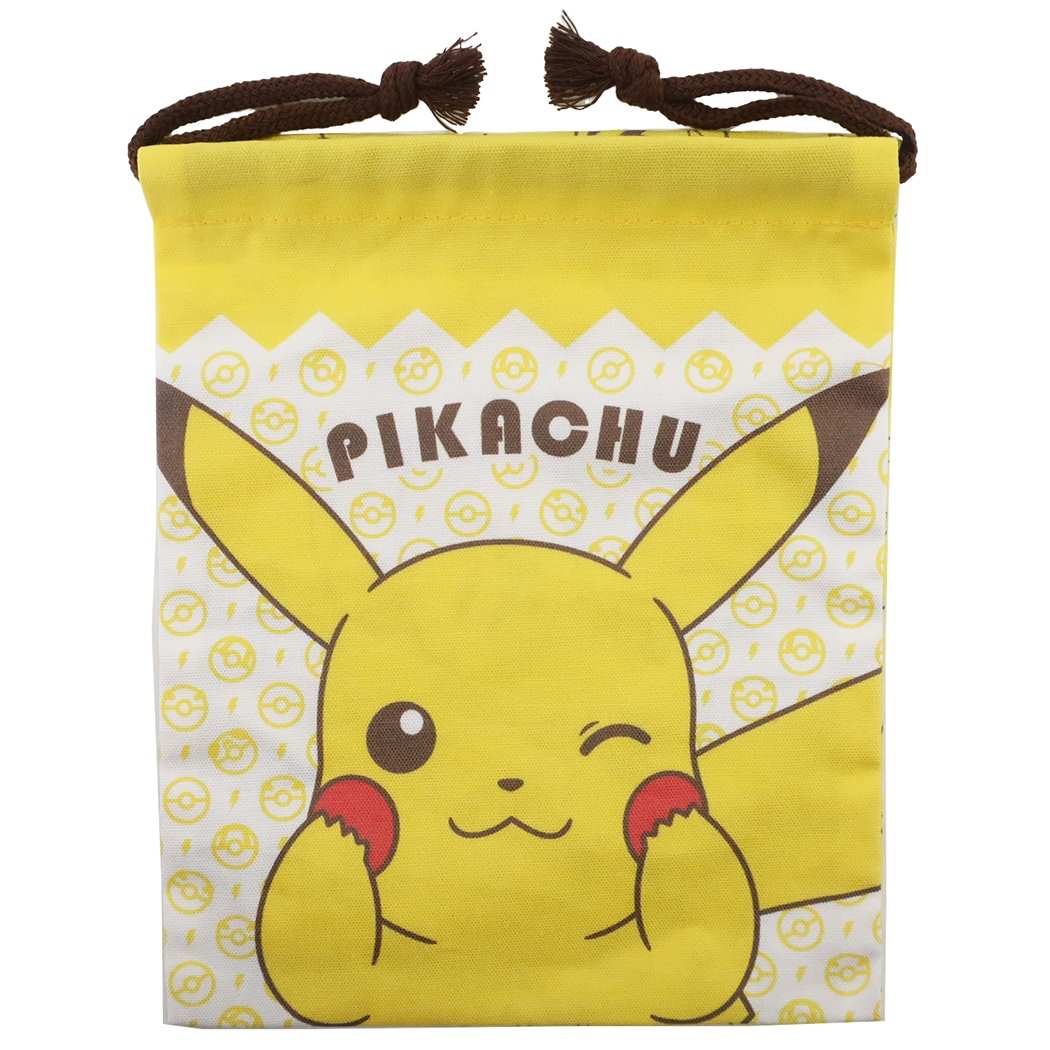 楽天市場 ピカチュウ 巾着袋 きんちゃくポーチ S ポケモン ポケットモンスター マルヨシ 新学期準備雑貨 キャラクター グッズ メール便可 シネマコレクション キャラクターのシネマコレクション
