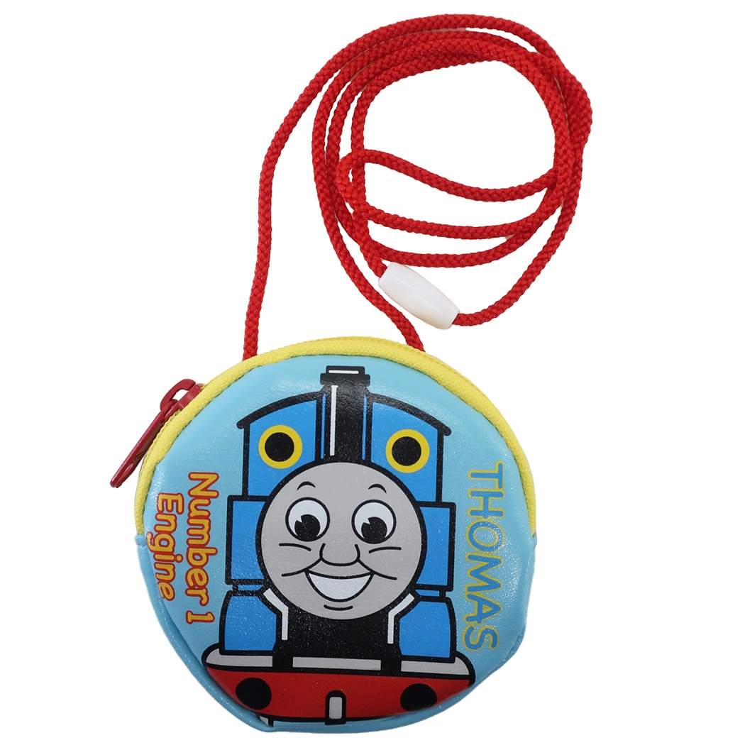 楽天市場 きかんしゃトーマス キッズ ポシェット ラウンド ネックポーチ マルヨシ 子供用小銭入れ キャラクター グッズ メール便可 シネマコレクション キャラクターのシネマコレクション