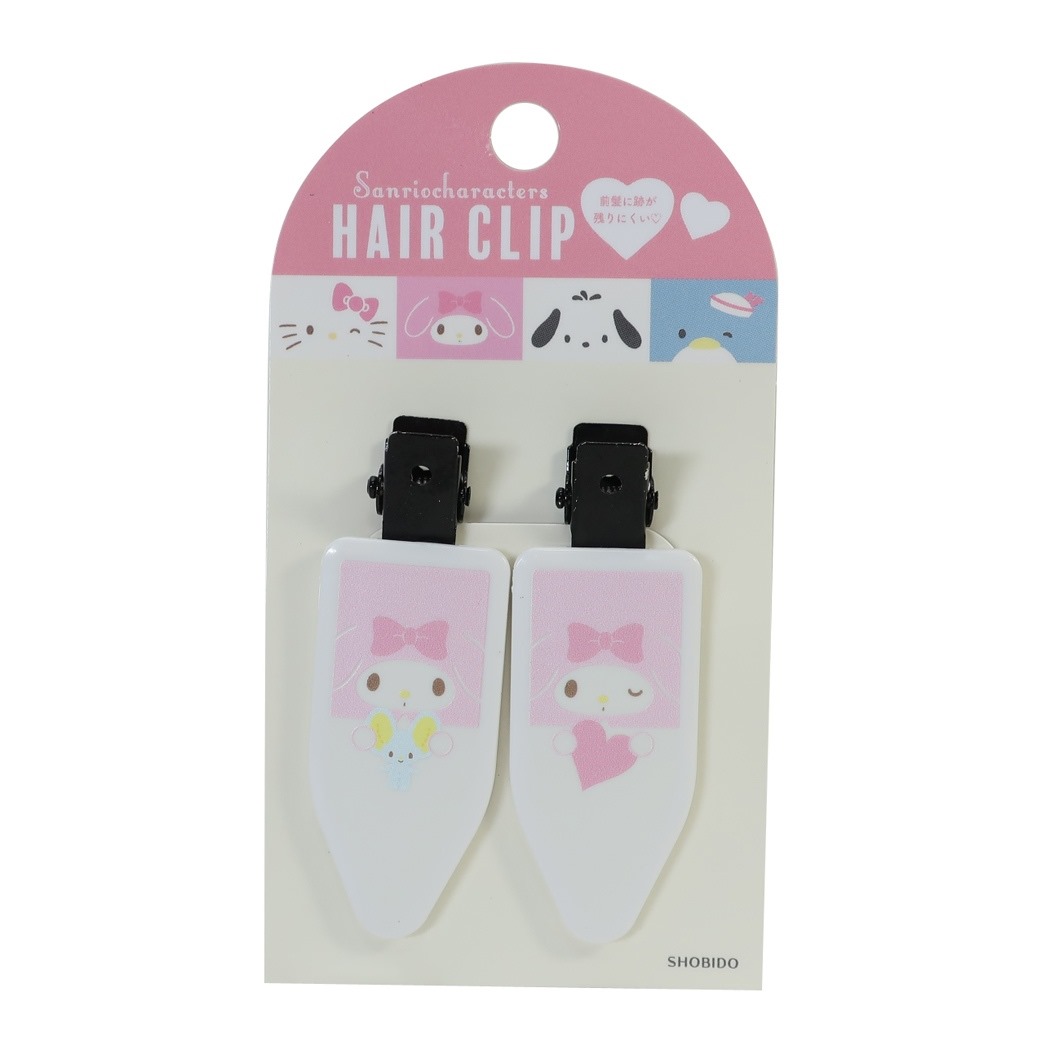 楽天市場 マイメロディ クセがつきにくい ヘアクリップ 2個セット 前髪 クリップ サンリオ 粧美堂 女子向け キャラクター グッズ メール便可 シネマコレクション Cpsr X キャラクターのシネマコレクション