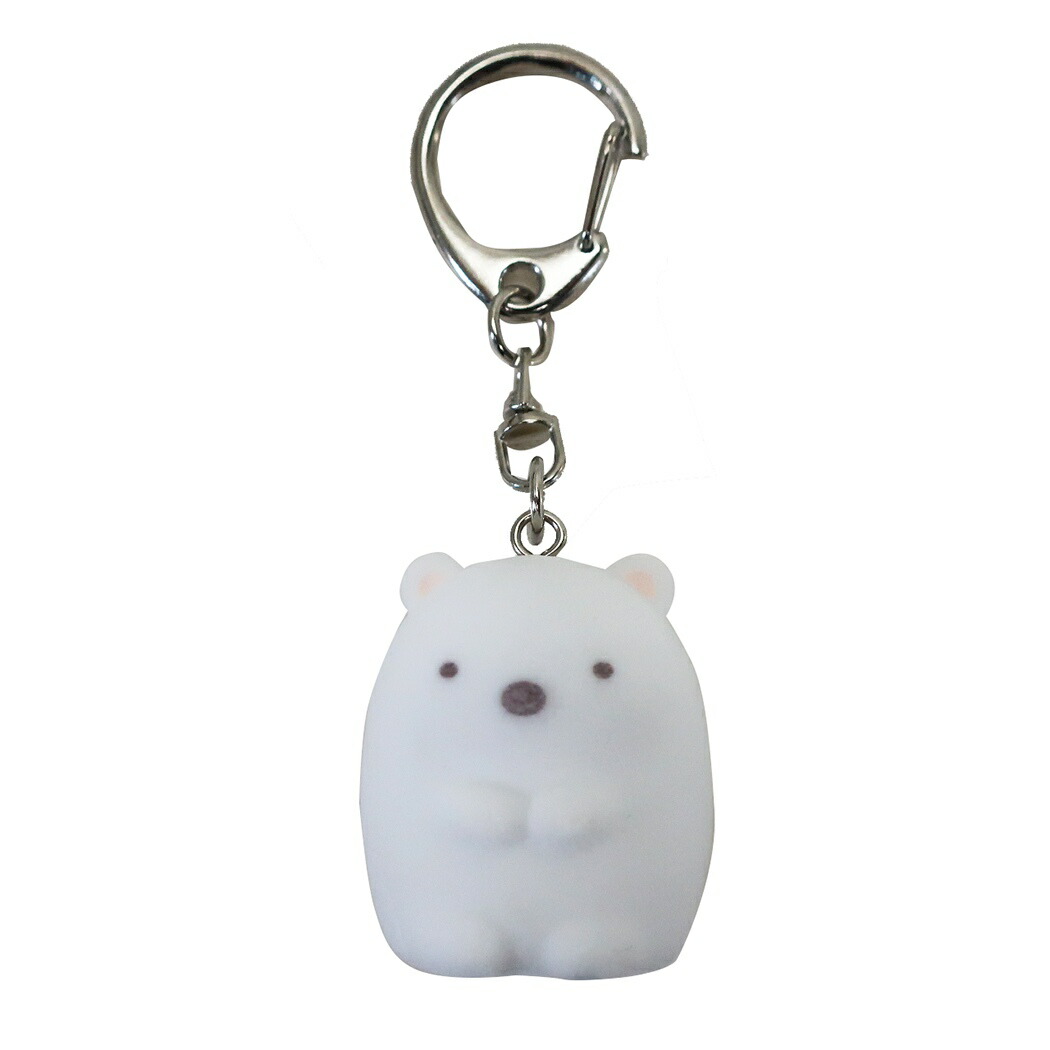 楽天市場 すみっコぐらし キーホルダー フロッキー マスコット しろくま サンエックス ユニック キーリング キャラクター グッズ シネマコレクション キャラクターのシネマコレクション